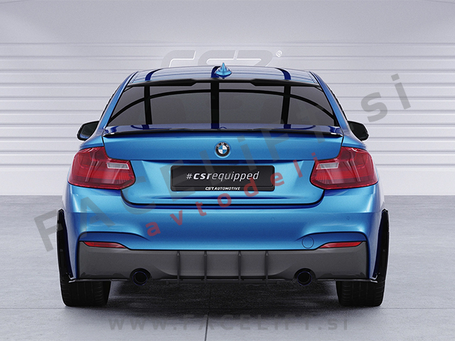Spojler za prtljažnik črni sijaj BMW 2 Cabrio Coupe F22 F23 13-21