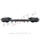 Difuzor z nastavki za izpuh črni Mercedes C S205 W205 AMG Line 14-21 Difuzor z nastavki za izpuh črni Mercedes C S205 W205 AMG Line 14-21