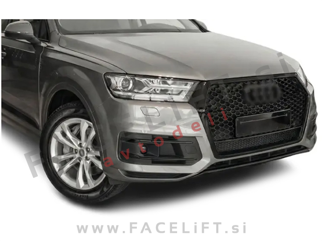 Maska RS izgled črna sijaj Audi Q7 4M 15-19