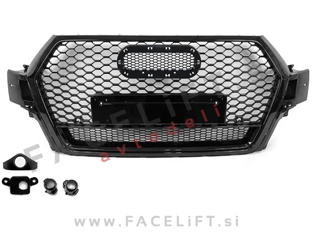 Maska RS izgled črna sijaj Audi Q7 4M 15-19