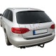 Zaščita zadnjega odbijača črna mat Audi A4 Karavan B8 8K 07-15