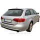 Zaščita zadnjega odbijača črna mat Audi A4 Karavan B8 8K 07-15
