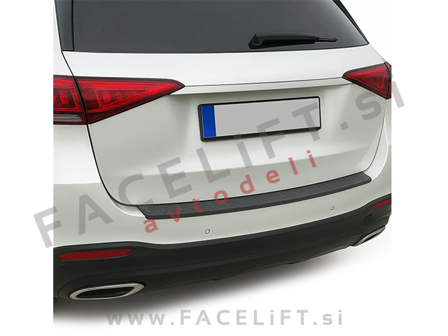 Zaščita zadnjega odbijača črna mat Mercedes GLE SUV V167 18-