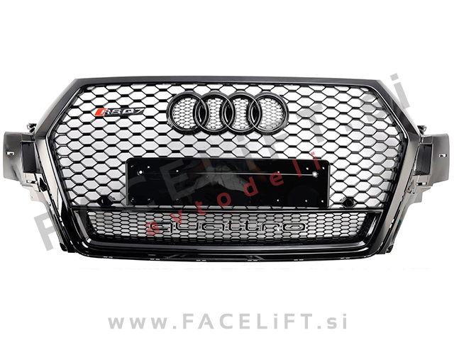 Maska RS izgled črna sijaj Audi Q7 4M 15-19