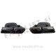 Difuzor z nastavki za izpuh črni Mercedes C S205 W205 AMG Line 14-18