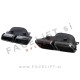 Difuzor z nastavki za izpuh črni Mercedes C S205 W205 AMG Line 14-18