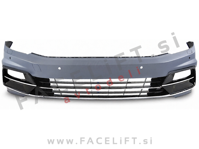 Sprednji odbijač R-Line izgled VW Passat B8 14-19