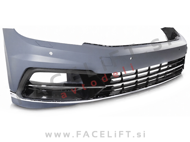 Sprednji odbijač R-Line izgled VW Passat B8 14-19