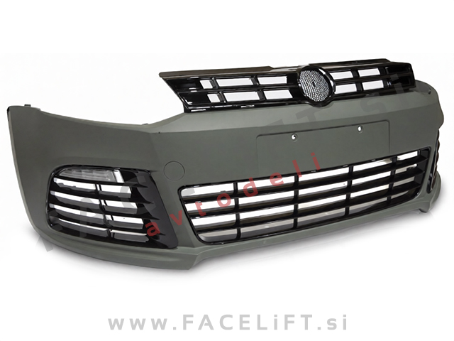 Sprednji odbijač R izgled VW Polo 6R 09-17
