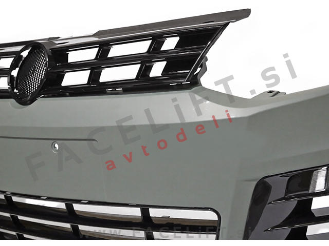 Sprednji odbijač R izgled VW Polo 6R 09-17