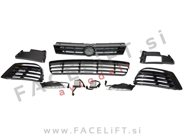 Sprednji odbijač R izgled VW Polo 6R 09-17