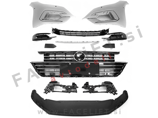 Sprednji odbijač R-Line izgled VW Arteon 17-20
