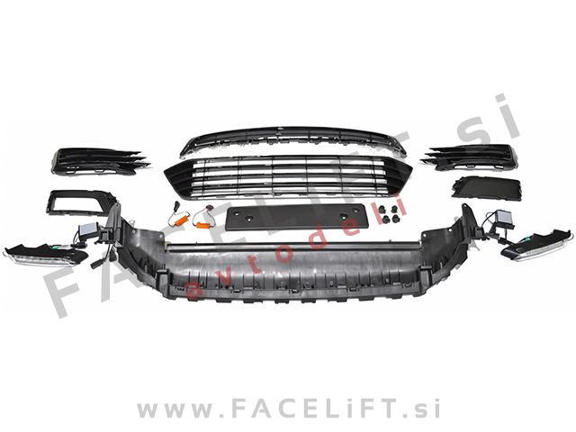 Sprednji odbijač R izgled VW Scirocco 14-17