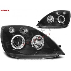 Žarometi z LED Angel Eyes Ford Fiesta 02-05