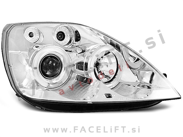 Žarometi z LED Angel Eyes Ford Fiesta 02-05