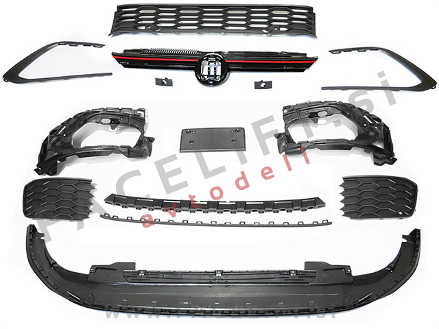 Sprednji odbijač GTI izgled VW Golf 8 19-24