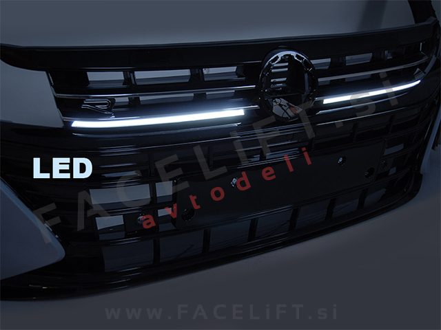 Sprednji odbijač R-Line izgled z LED masko VW Arteon 17-20