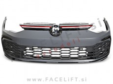 Sprednji odbijač GTI izgled z LED masko VW Golf 8 19-24