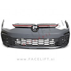 Sprednji odbijač GTI izgled z LED masko VW Golf 8 19-24