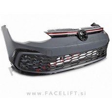 Sprednji odbijač GTI izgled z LED masko VW Golf 8 19-24