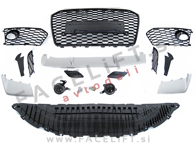 Sprednji odbijač RS izgled Audi A6 C7 4G 14-18