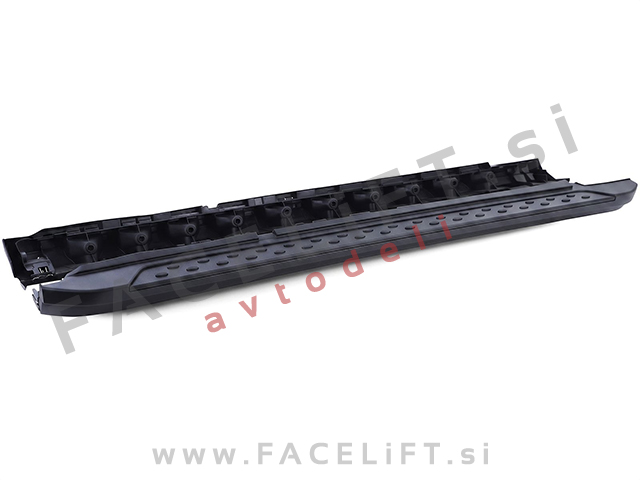 Bočne stopnice črne Mercedes GLK X204 08-15