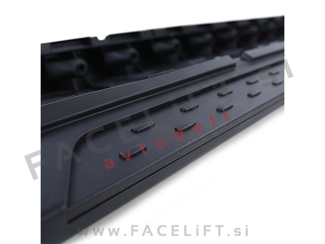 Bočne stopnice črne Mercedes GLK X204 08-15