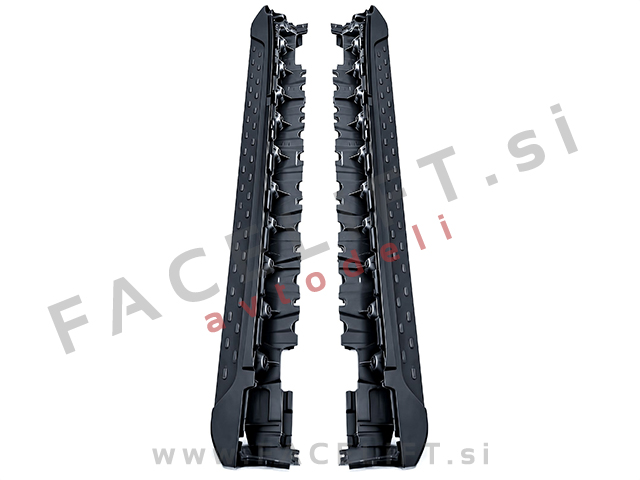 Bočne stopnice črne Mercedes GLK X204 08-15