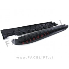 Bočne stopnice črne Mercedes ML W166 11-15
