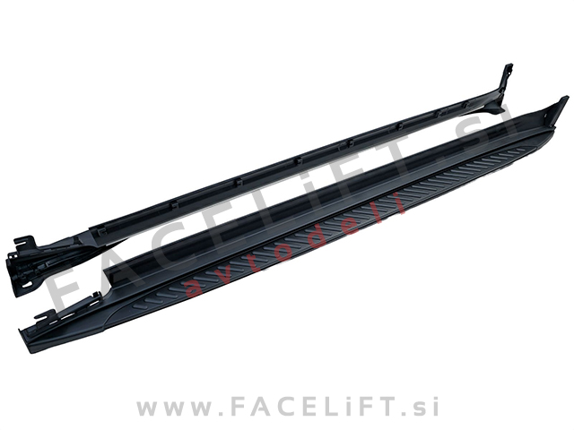 Bočne stopnice črne BMW X3 G01 17-24
