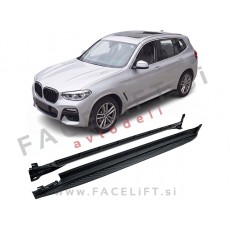 Bočne stopnice črne BMW X3 G01 17-24