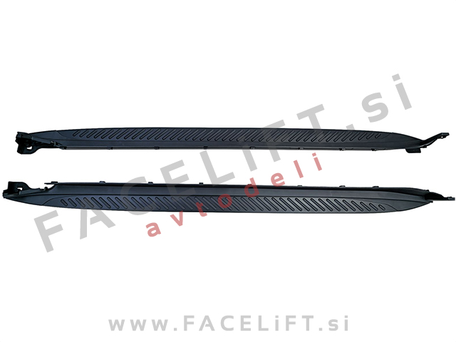 Bočne stopnice črne BMW X3 G01 17-24