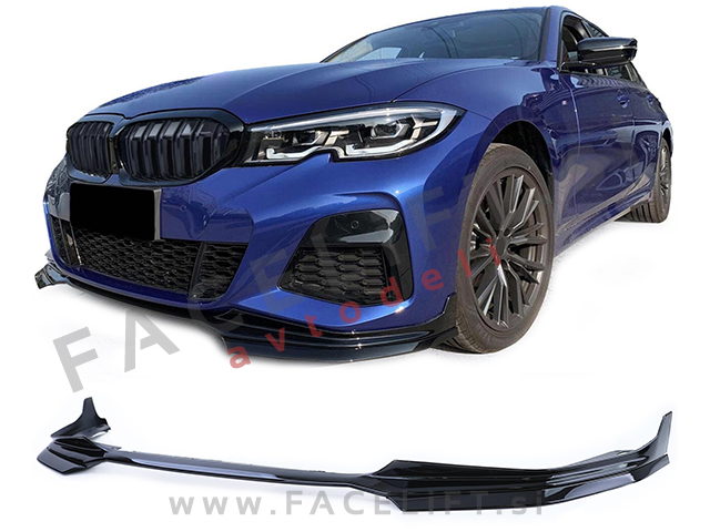 Body kit M-Performance izgled črni sijaj BMW 3 Limuzina G20 M-Pack 19-22