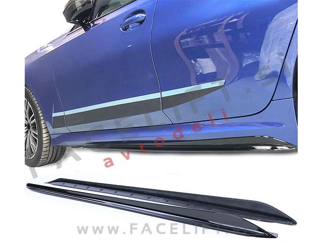 Body kit M-Performance izgled črni sijaj BMW 3 Limuzina G20 M-Pack 19-22