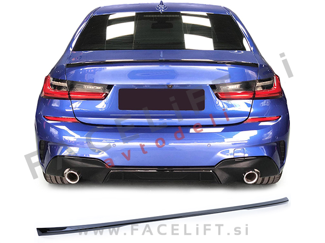 Body kit M-Performance izgled črni sijaj BMW 3 Limuzina G20 M-Pack 19-22