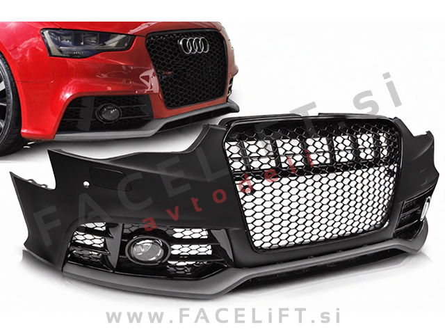 Sprednji odbijač RS izgled PDC SRA Audi A5 11-16 Sprednji odbijač RS izgled PDC SRA Audi A5 11-16