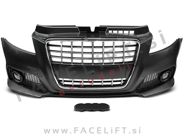 Sprednji odbijač z masko S line izgled Audi A3 8P 8PA 08-12