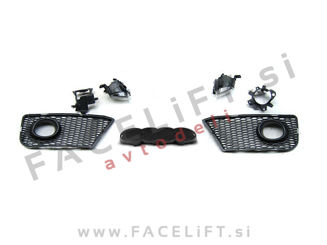 Sprednji odbijač z masko S line izgled PDC Audi A3 8P 8PA 08-12