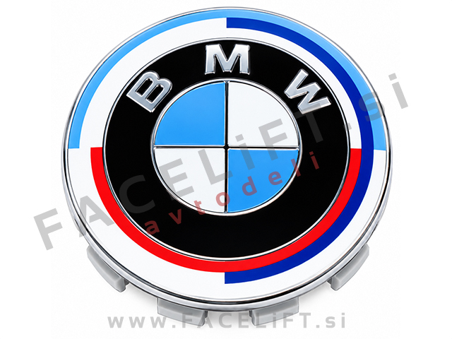 Emblemi za platišča BMW 68mm Anniversary Edition