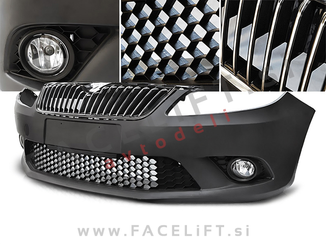 Sprednji odbijač RS izgled Škoda Fabia 10-15