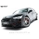 Podaljšek sprednjega odbijača V.1 črni sijaj Audi A6 S6 S line C8 18-25