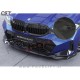 Podaljšek sprednjega odbijača karbon mat BMW 3 G20 G21 LCI M-Pack 22-