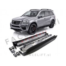 Bočne stopnice črne Mercedes GL X164 06-12
