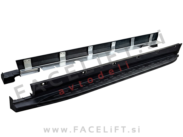 Bočne stopnice črne Mercedes GLB X247 19-26