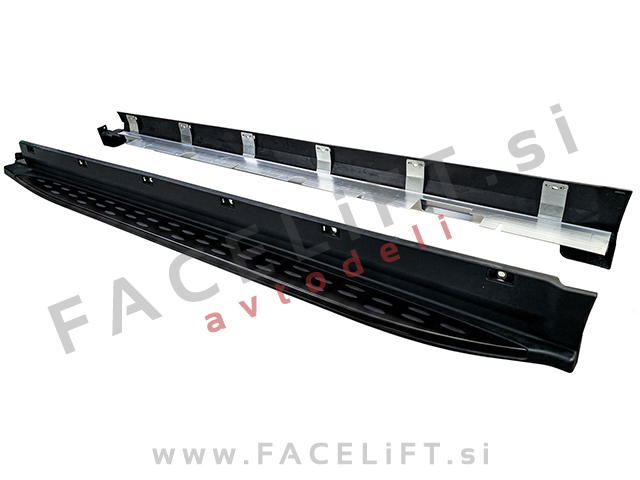 Bočne stopnice črne Mercedes GLB X247 19-26