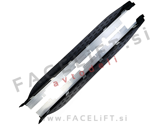 Bočne stopnice črne Mercedes GLB X247 19-26
