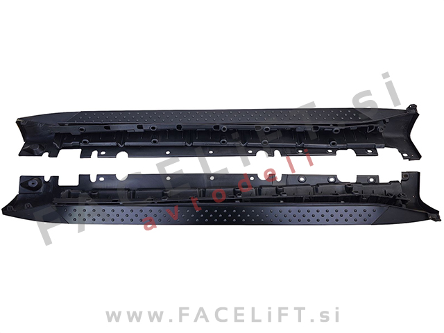 Bočne stopnice črne BMW X5 E70 06-13