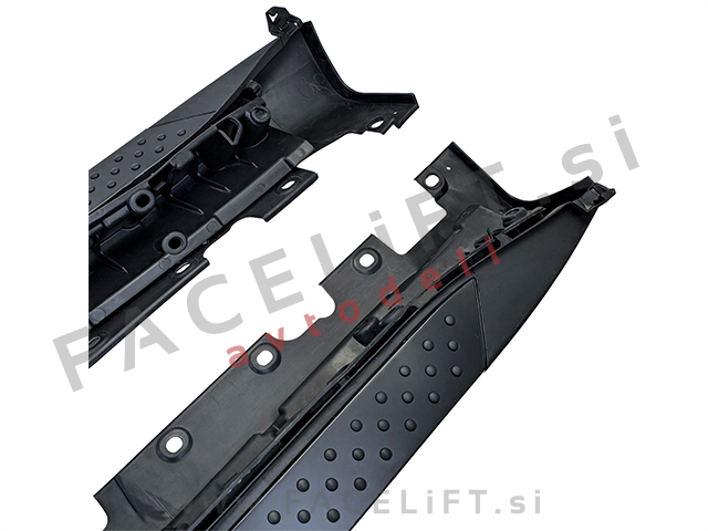 Bočne stopnice črne BMW X5 E70 06-13