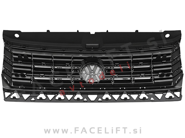 Maska črna z kromiranimi letvami VW Crafter 17-
