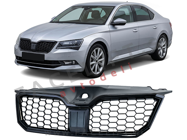 Maska črna sijaj Škoda Superb 3V 15-19